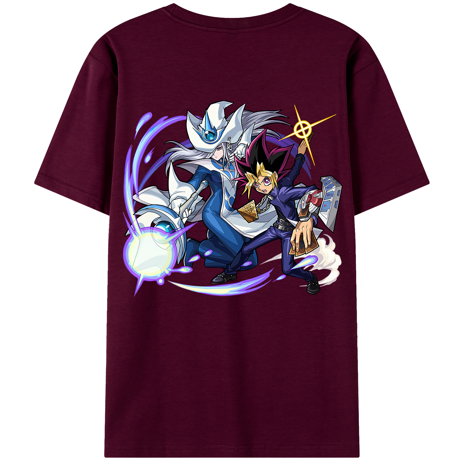 （画像用） 遊☆戯☆王 Yu-Gi-Oh! レディース半袖Tシャツ(バックプリント)
